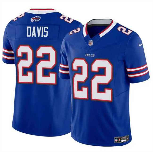 Men & Women & Youth Buffalo Bills #22 Ray Davis Royal 2024 F.U.S.E. Vapor Untouchable Limited Stitched Jersey Dzhi